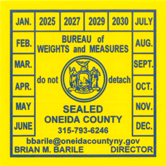 Weights and Measures Seal